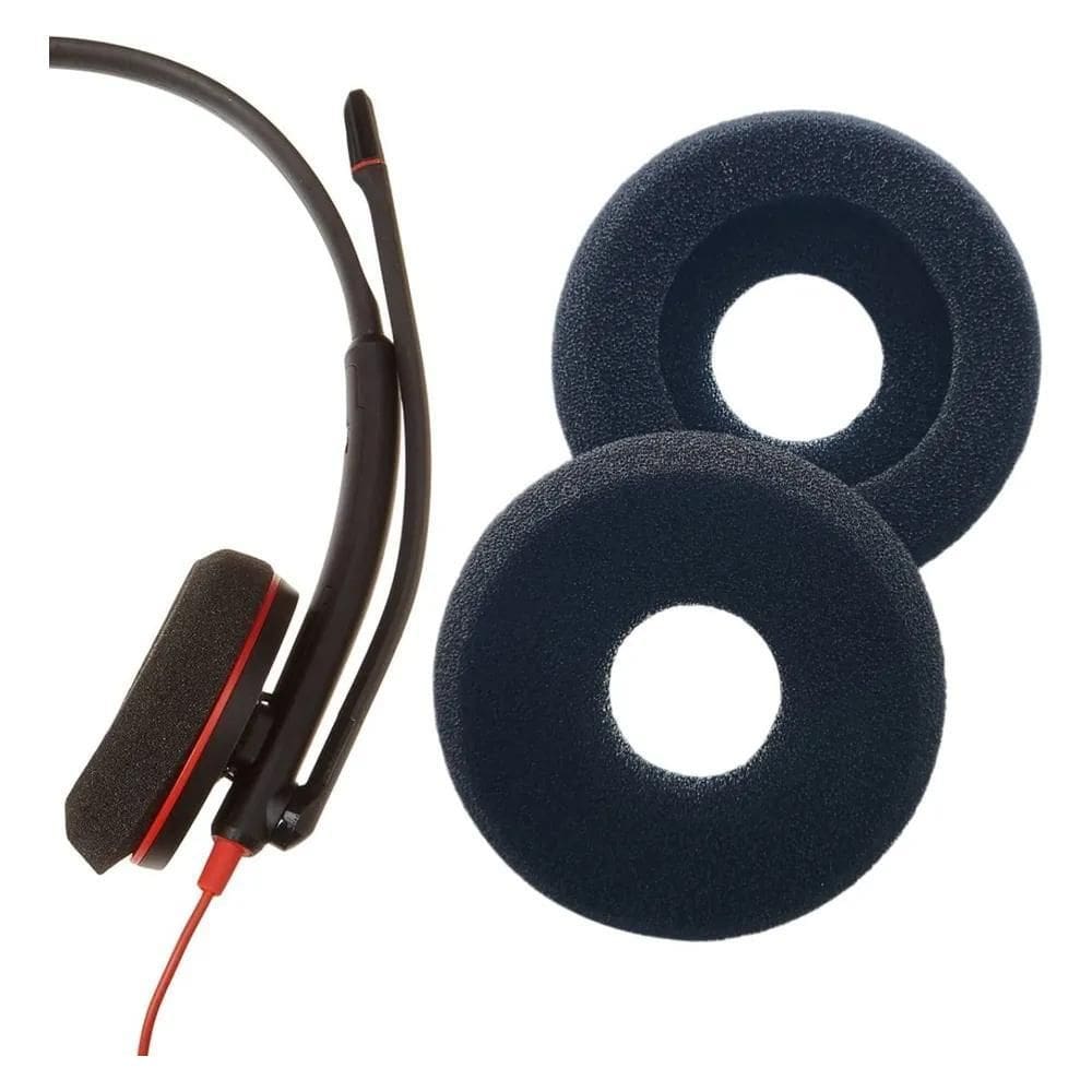 Espuma Plantronics C300 C310 C310M C320 C320M Preta 2Unid