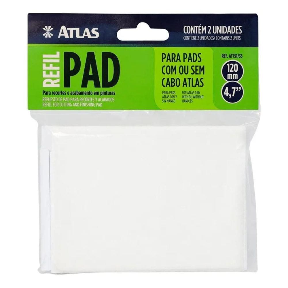 Refil Pad Para Recorte De Pintura E Acabamento Atlas