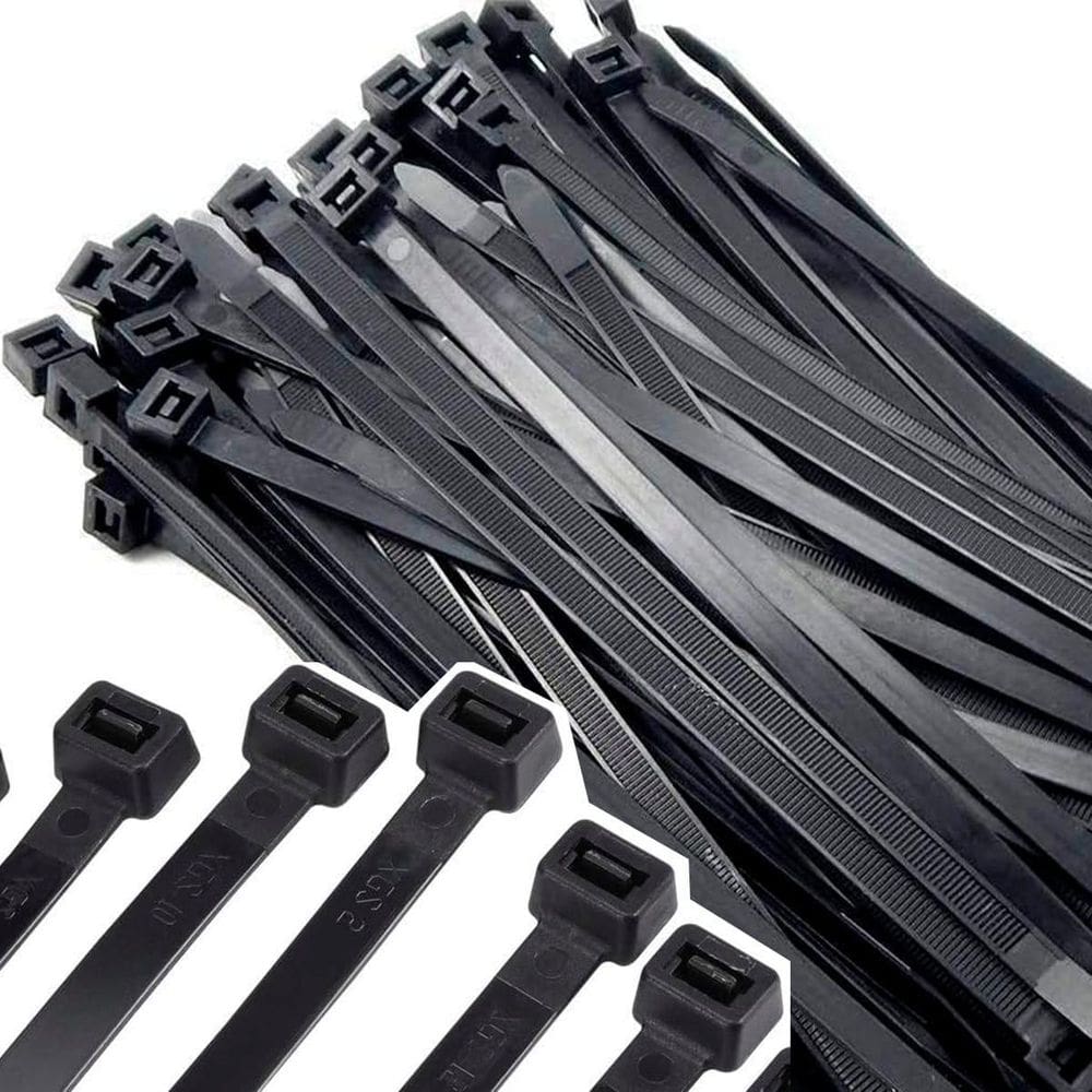 Abraçadeira Nylon Enforca Gato 7,6X250Mm Preto Com 500 Un
