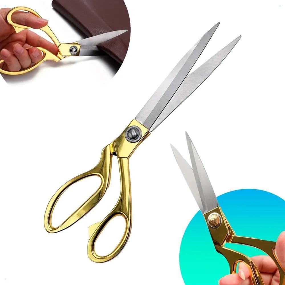 Tesoura Alfaiate Profissional Costura Tecido Aço Inox Grande