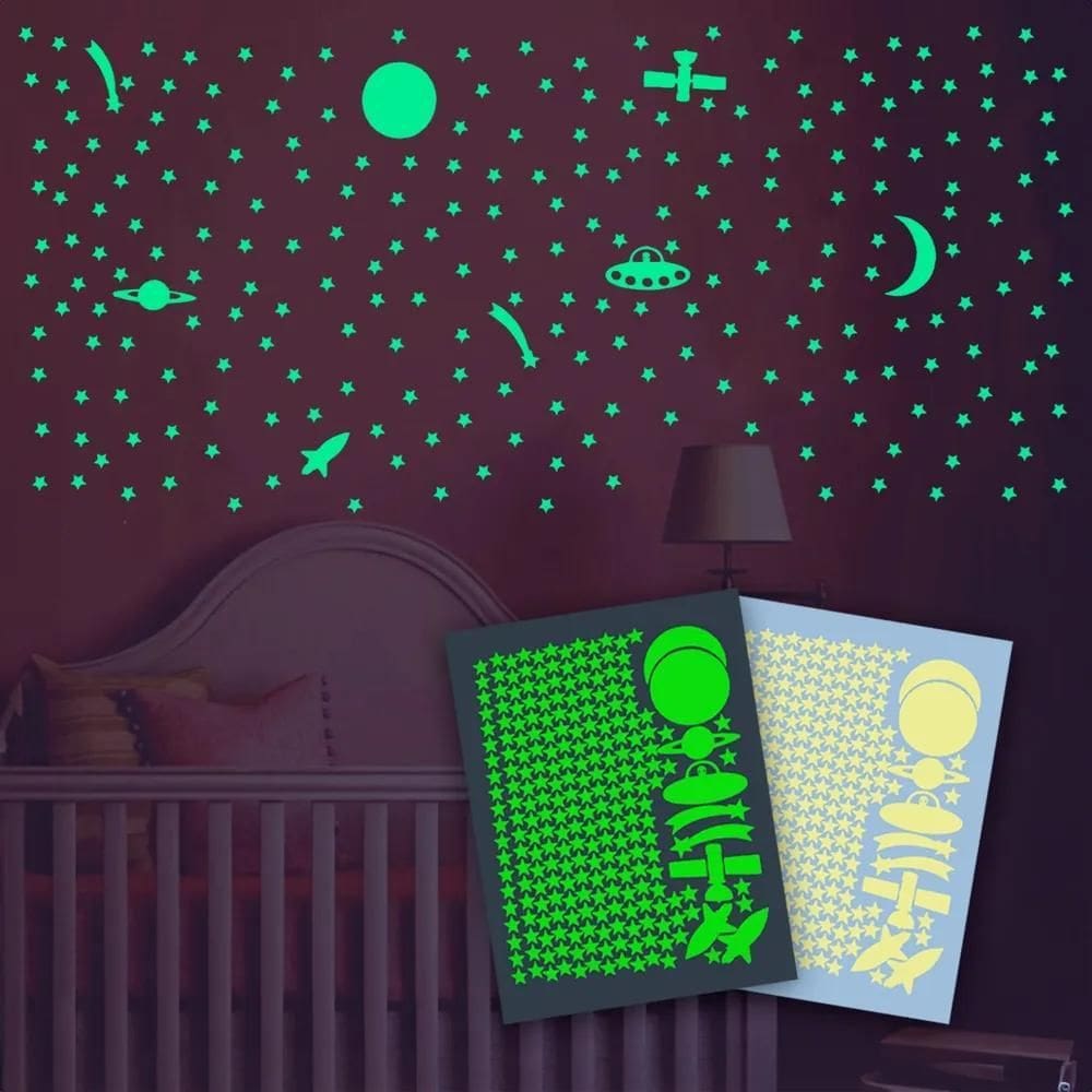 Kit Com 243 Estrelinhas Que Brilham No Escuro - Starfix