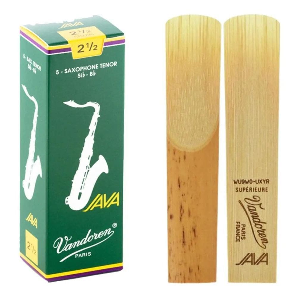 1 Palheta Sax Tenor Vandoren Java 1 1,5 2 2,5 3 3,5