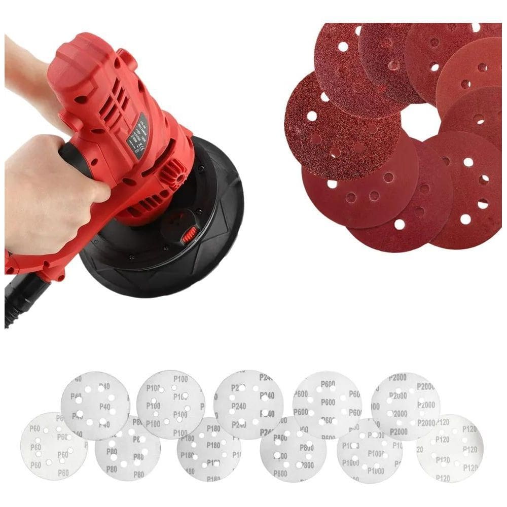 Disco Lixa Grãos Para Lixadeira De Teto E Parede 10 Un 180Mm