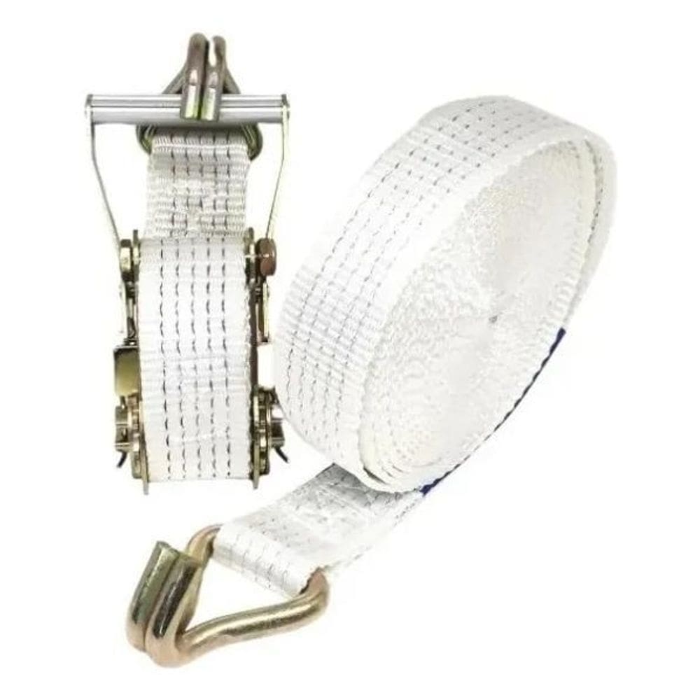 Kit 2 Catraca + 2 Cinta Amarração 1,5 Ton 9 Metros Rabicho J