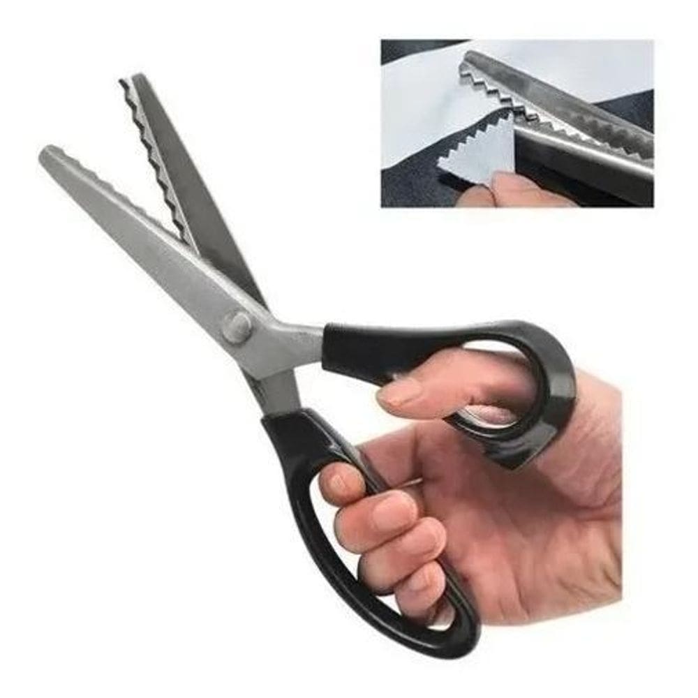 Tesoura De Picotar Zig Zag - Lanmax