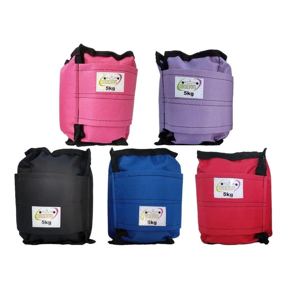 Tornozeleira / Caneleira De Peso 5 Kg Reforçada  Par