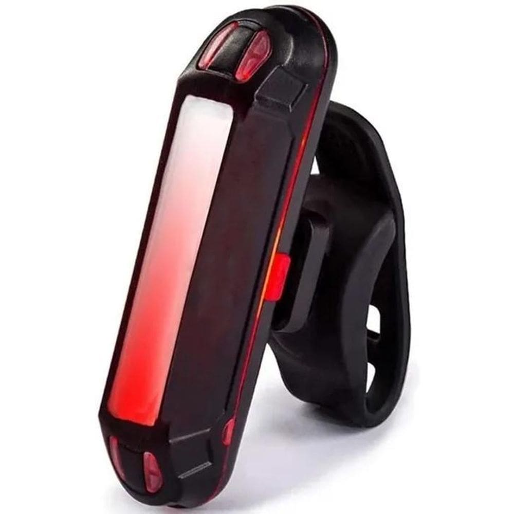 Lanterna Traseira Para Bike Led Recarregável Usb Bicicleta