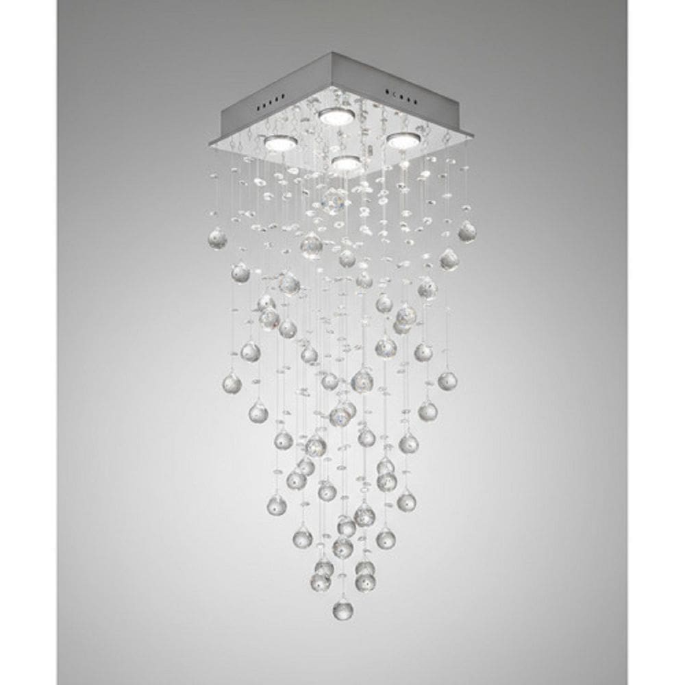 Lustre para sala, quarto, hall, sala de jantar, cozinha em Cristal K9