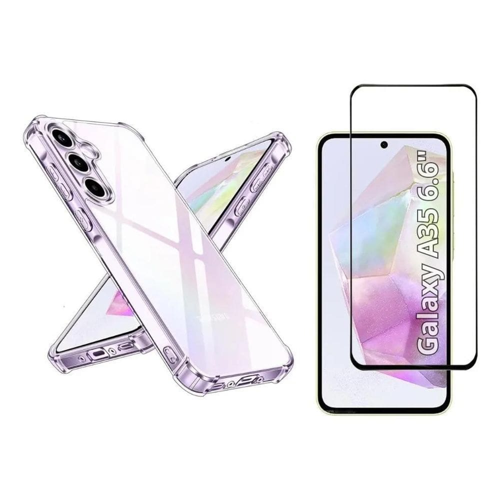 5X Capa Capinha Case + Película 3D Para Samsung Galaxy A35 6