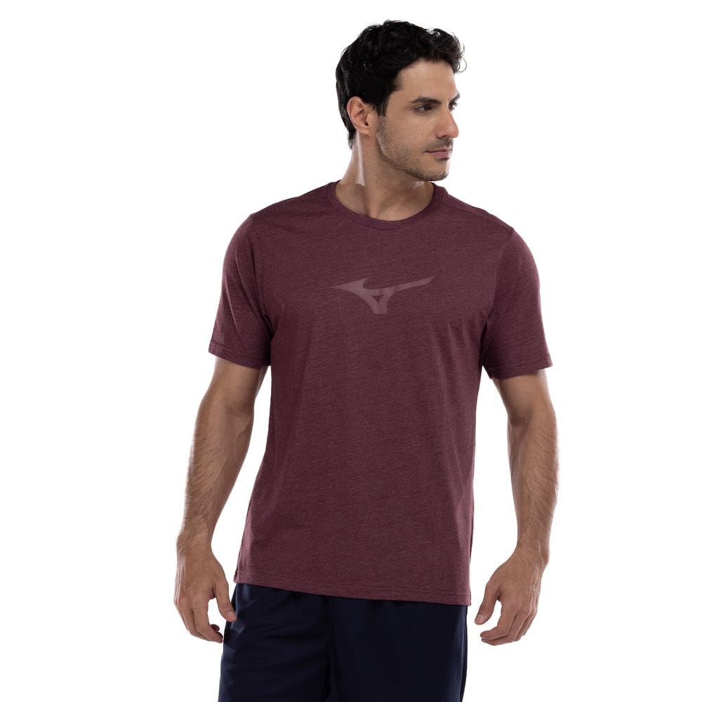 Camiseta Masculina Mizuno Manga Curta Lifestyle