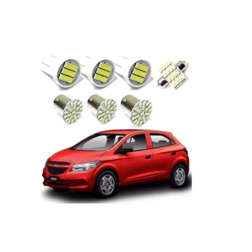 Kit Lâmpada Led Gm Onix 2012 2013 2014 2015 2016 2017 Ltz