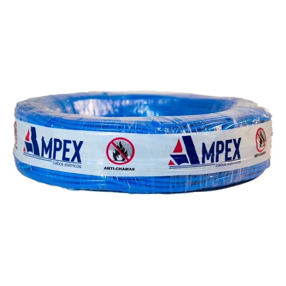 3X Fio Elétrico Cabo Flexível 2,5Mm Rolo 100 Metros.