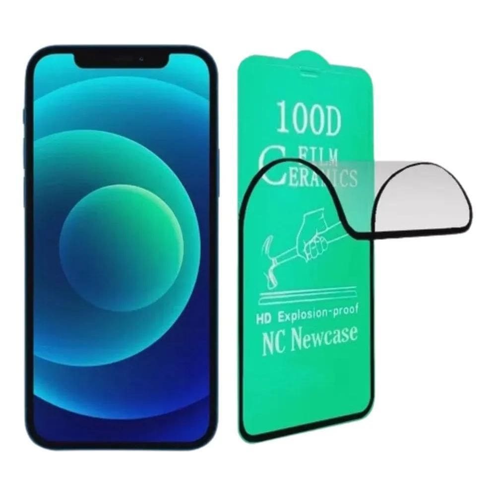 5X Película Cerâmica Fosca Anti Reflexo Compatível Com Iphon