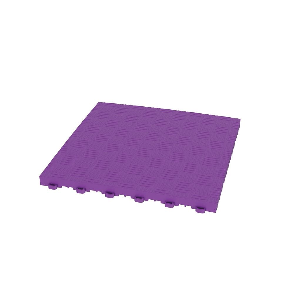 Piso Modular Texturizado Roxo - Unidade 30X30