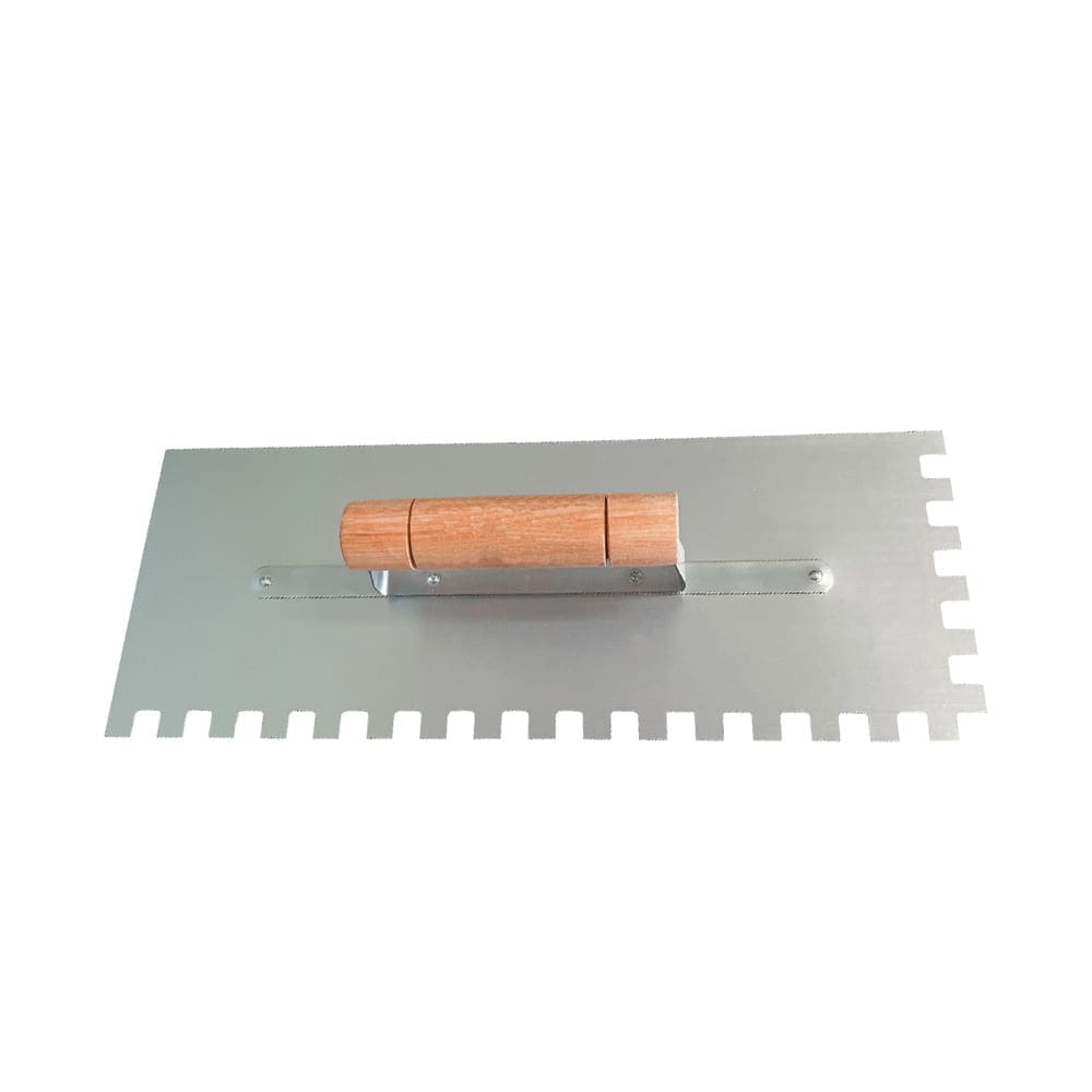 Desempenadeira de Aço Dentada 385x145mm 12mm - 02405 - COMPEL