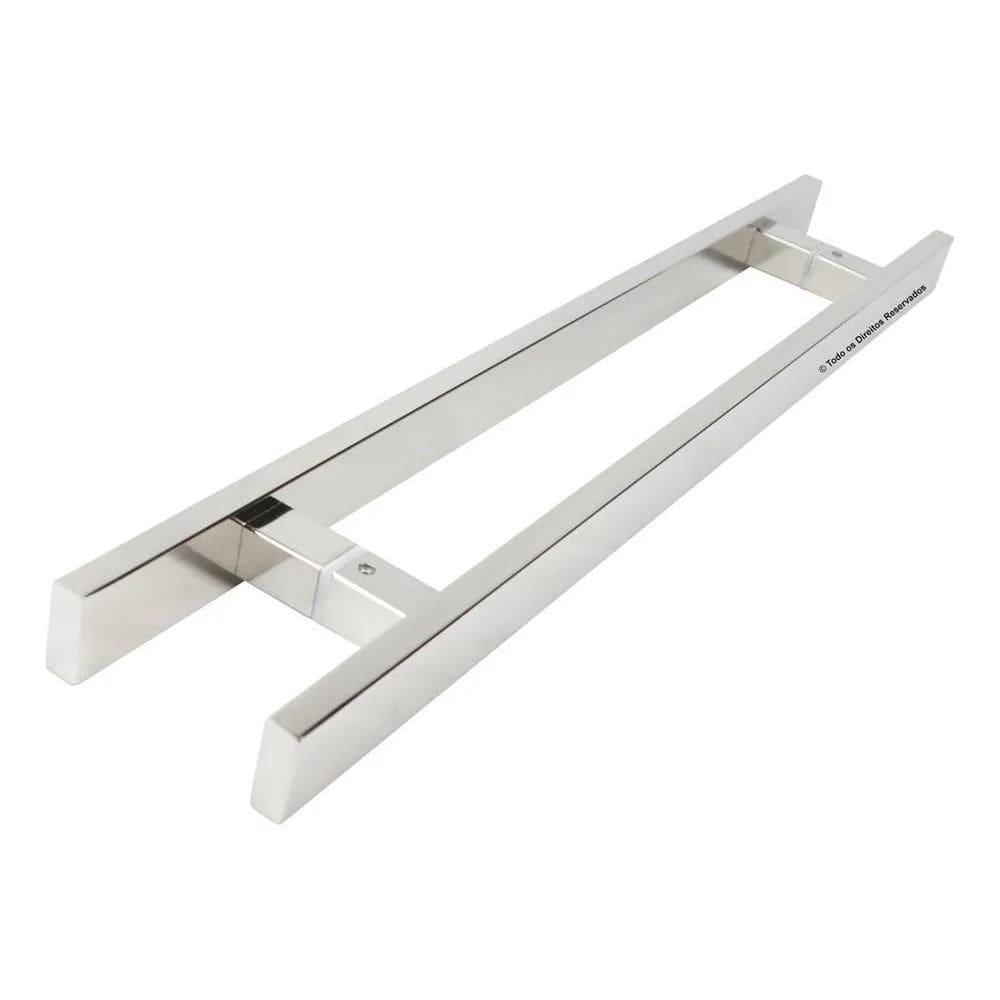Puxador Inox 304 - 1 Metro - Para Portas Madeira Cor Polido