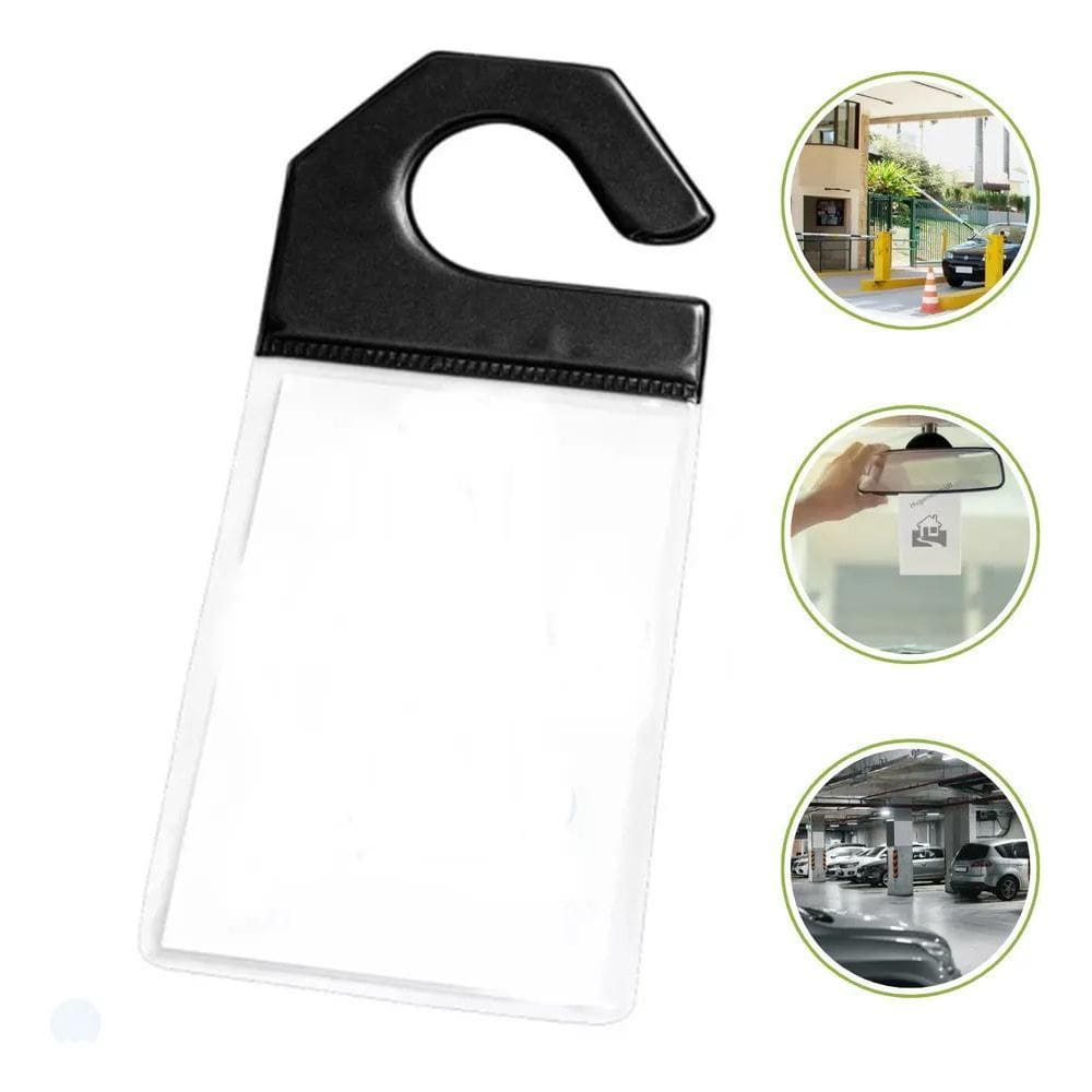 Crachá Identificação De Veiculo Condominio Estacionamento