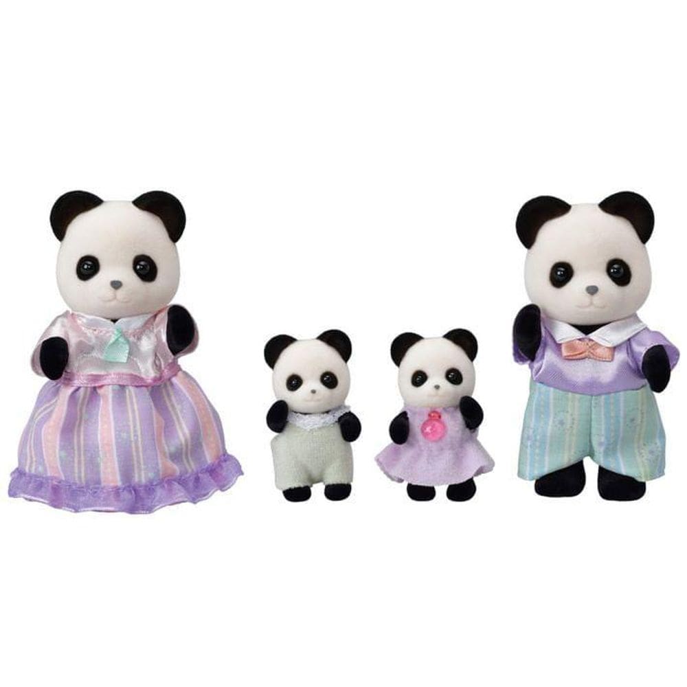 Família Dos Pandas Graciosos Sylvanian Families Epoch 5529