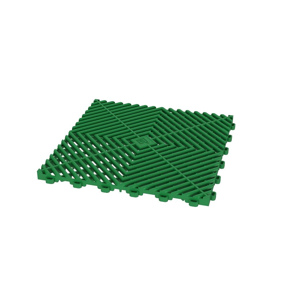 Piso Modular Verde Folha - Unidade 30X30