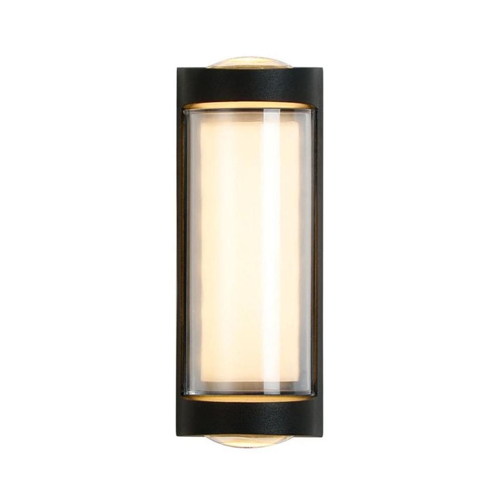 Arandela Externa Facho Led Duplo Em Alumínio Fachada Bet80