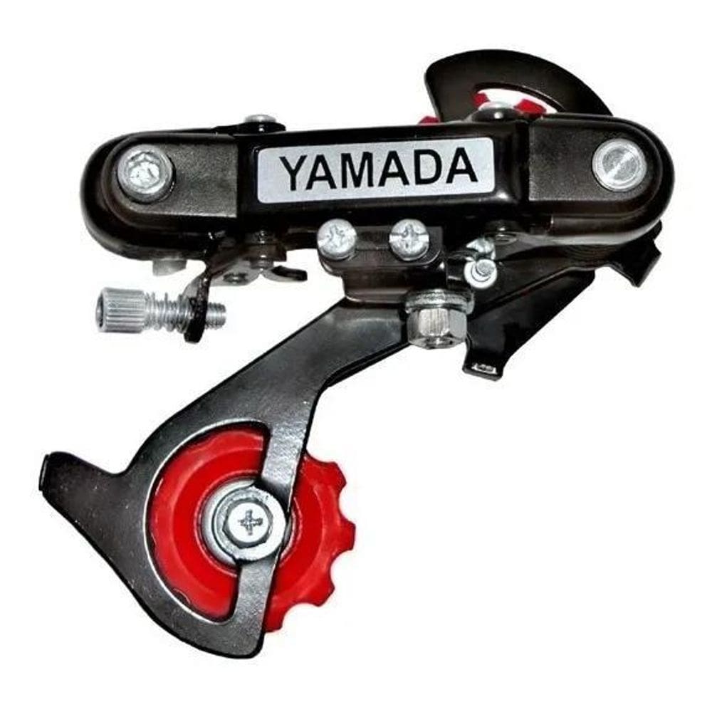 Câmbio Bicicleta Traseiro Sem Gancho Preto 67V Yamada Bike
