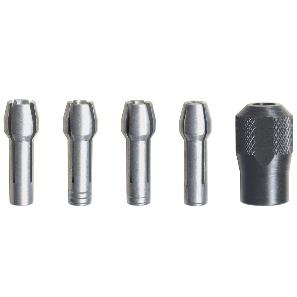 Kit de Mandril e Pinças para Micro Retíficas 5 Peças 4485 - 2615504485000 - DREMEL