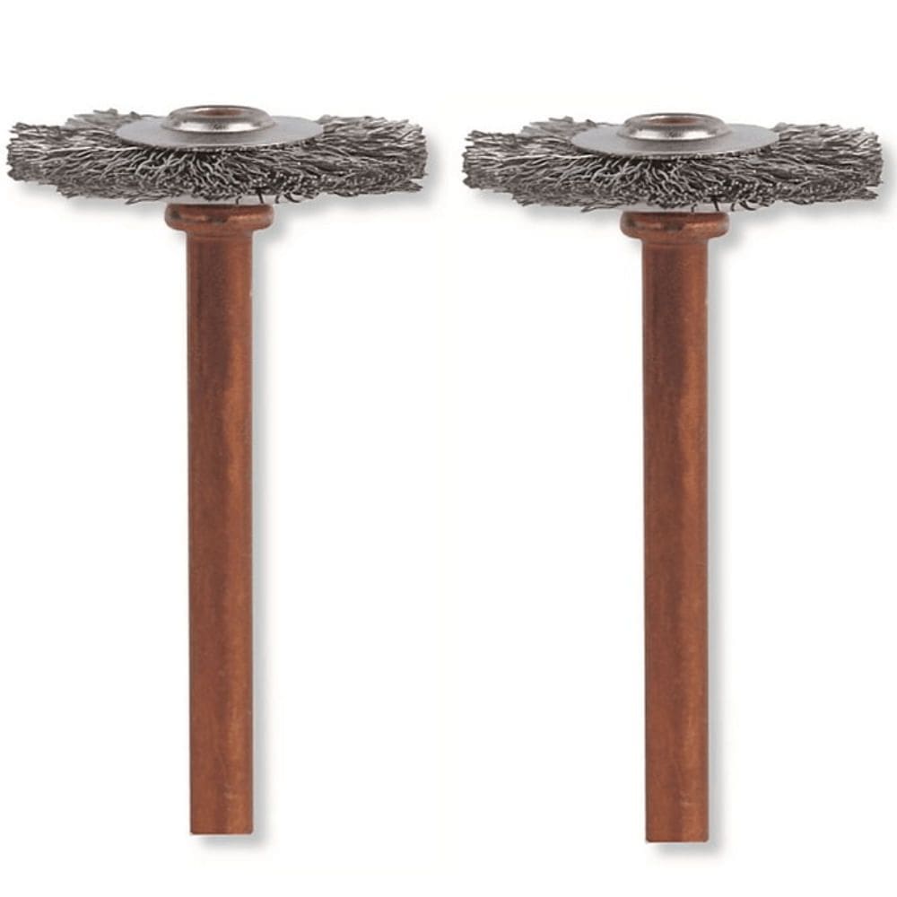 Escova de Aço em Inox Circular para Limpeza 3/4”” 2 Unidades 530 - 26150530AC000 - DREMEL