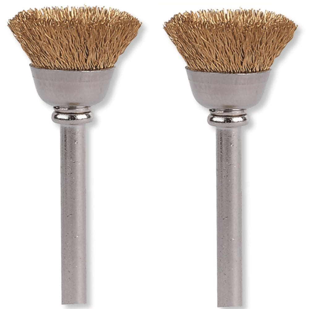 Escova De Latão de 12,7mm para Limpeza sem Risco 1/2”” 2 Unidades 536 - 26150536AB000 - DREMEL