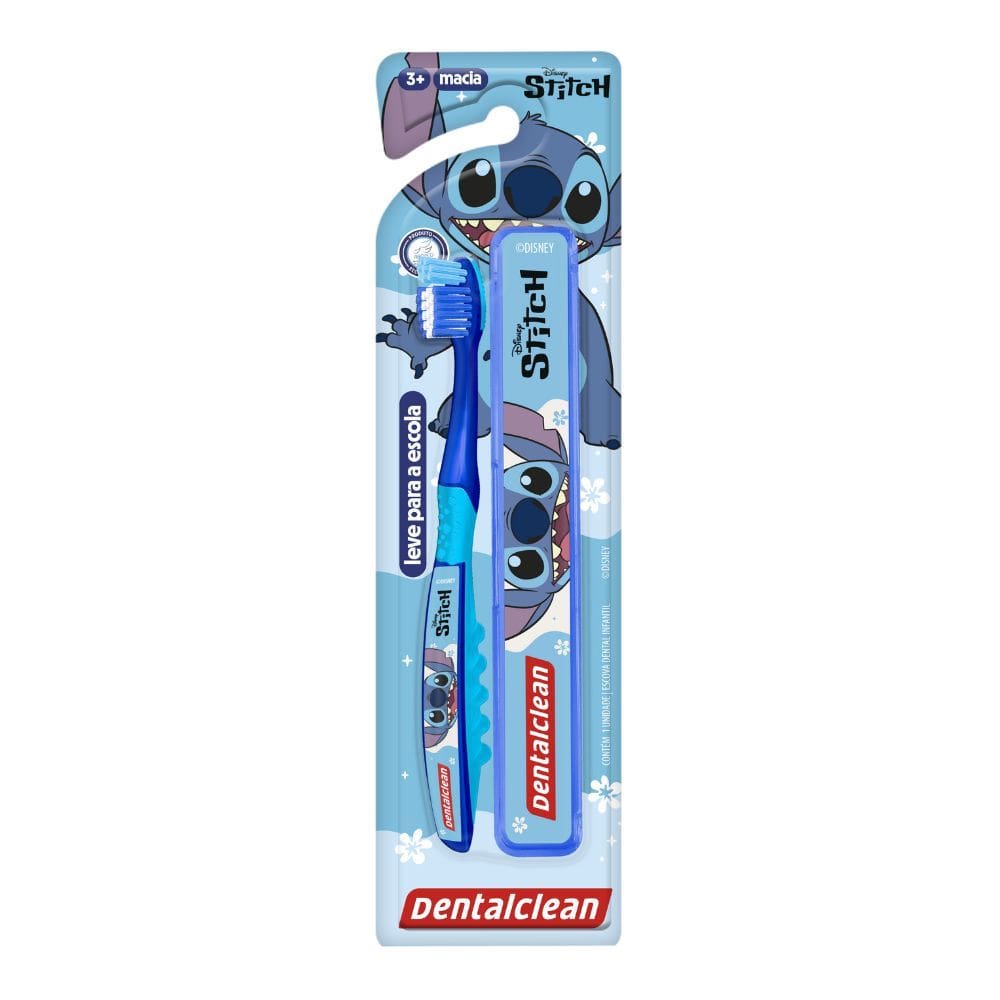 Escova Dental DentalClean Stitch Macia Cores
