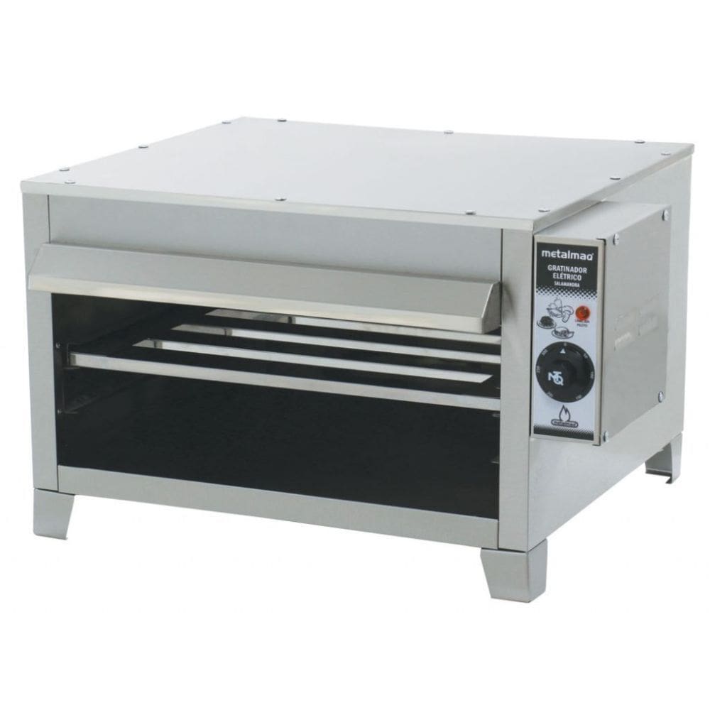 Salamandra Elétrica 60X50 SL6 Inox Metalmaq 220V