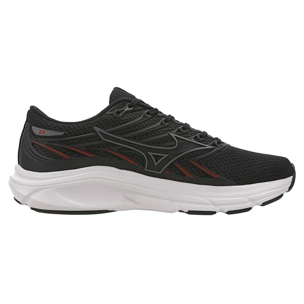 Tênis Mizuno Jet 8 Preto e Branco