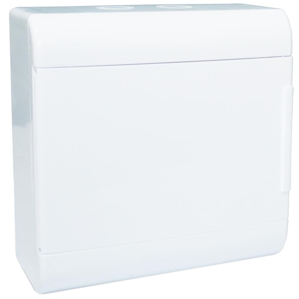 Quadro de Distribuição de Sobrepor Porta Opaca 8 DIN - SCV8PO - STECK
