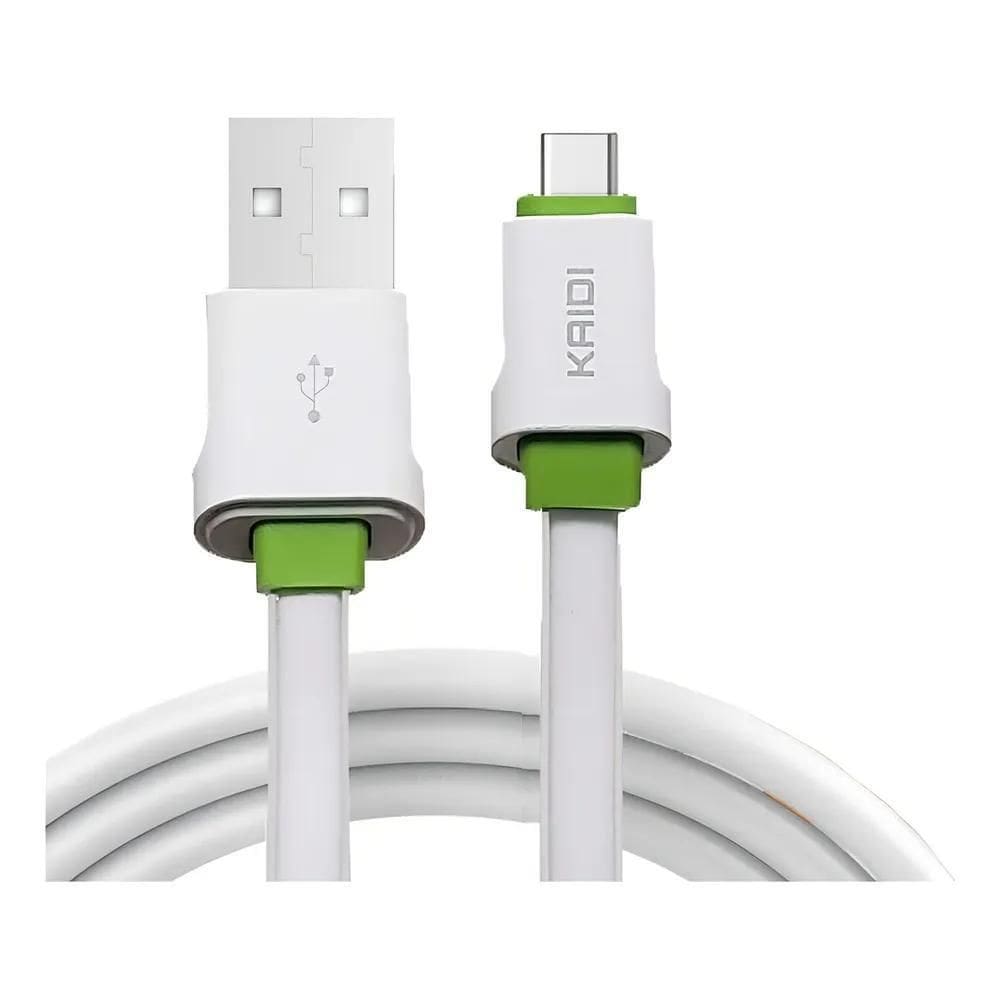3X Cabo Usb Type C De Dados Carga Refoçado Rápido Turbo Kaid