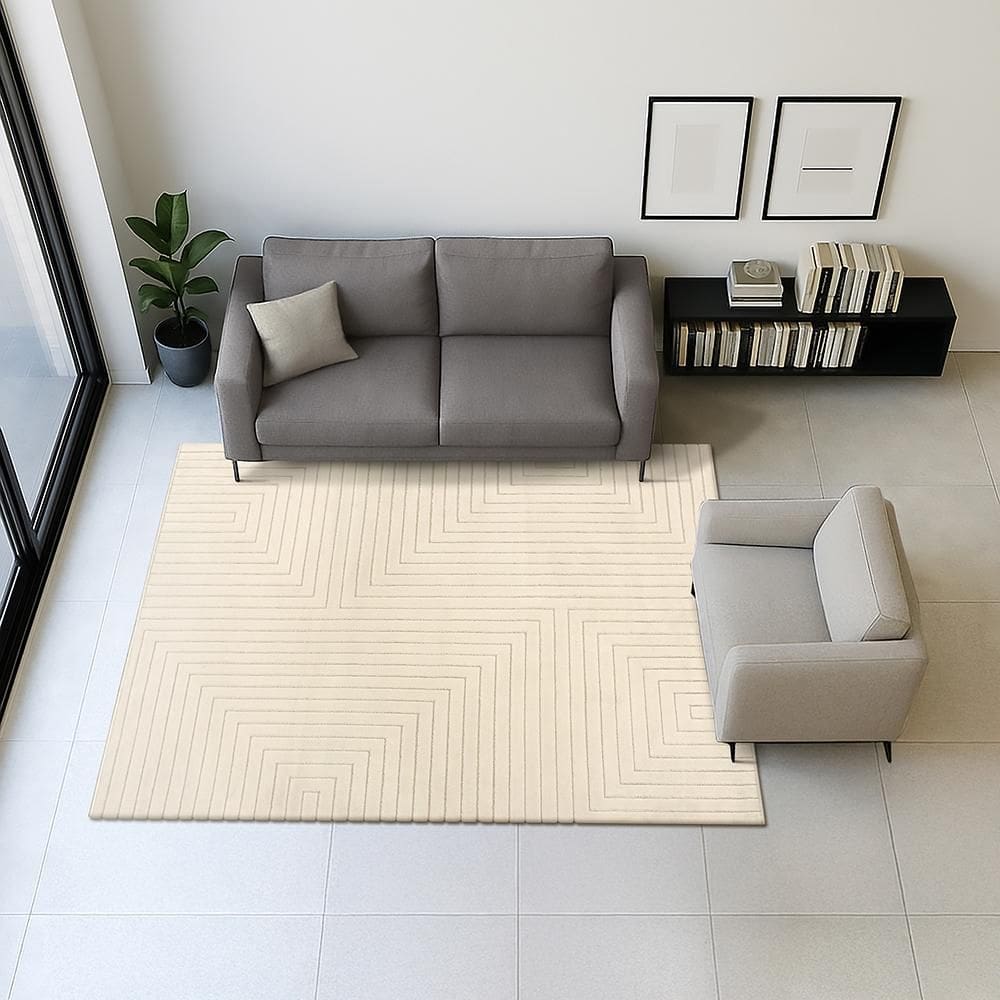 Tapete Movimentos Ort. Snow 150x200cm Tapetes São Carlos