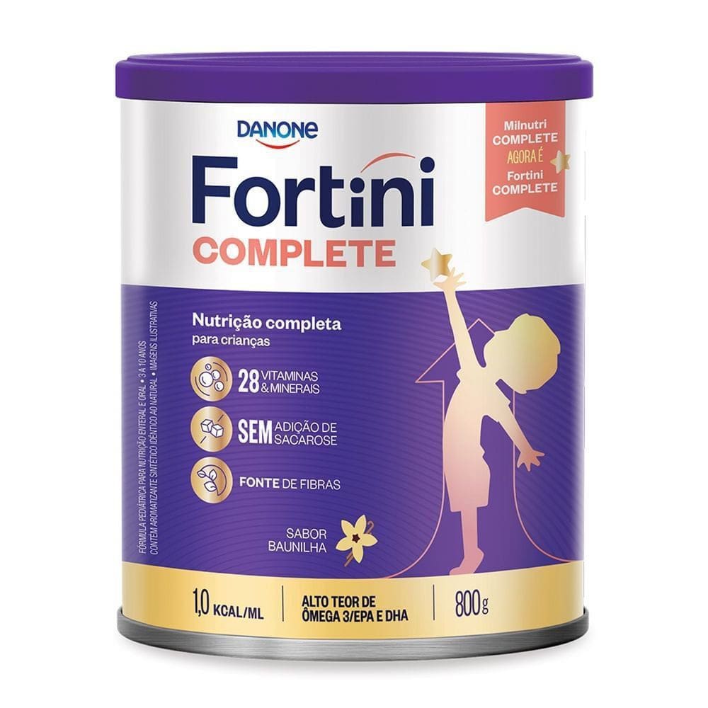 Fortini Complete Baunilha 800g