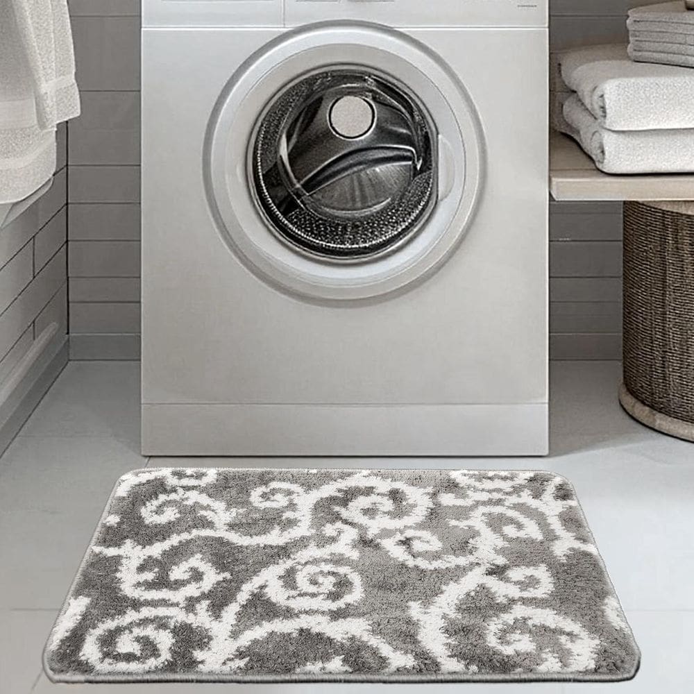 1 Tapete Lavanderia Antiderrapante Absorvente 45X65 Cozu D1