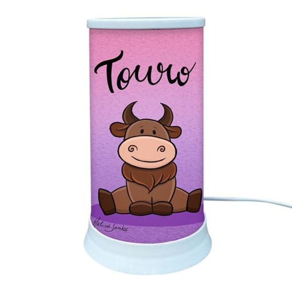 Luz Sofisticada De Mesa Hug - Elegância Zodiacal Do Touro Para Seu Ambiente