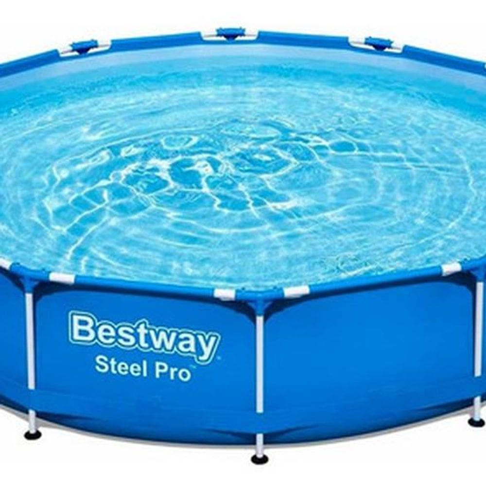 Piscina Estruturada Redonda 6.473l Steel Pro Bestway