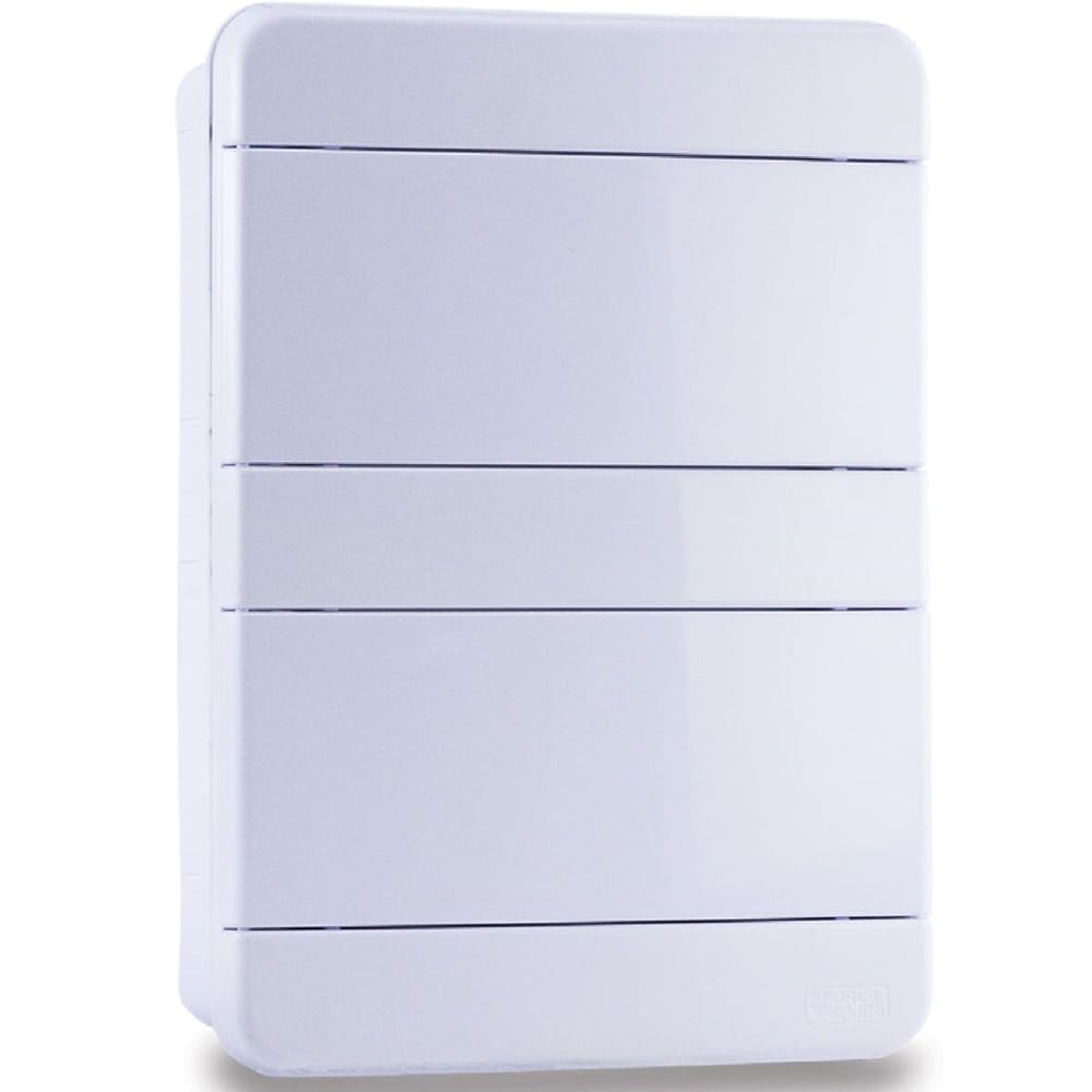 Quadro de Distribuição de Embutir 16 Disjuntores DIN com Barramento - 600300025 - FORCELINE