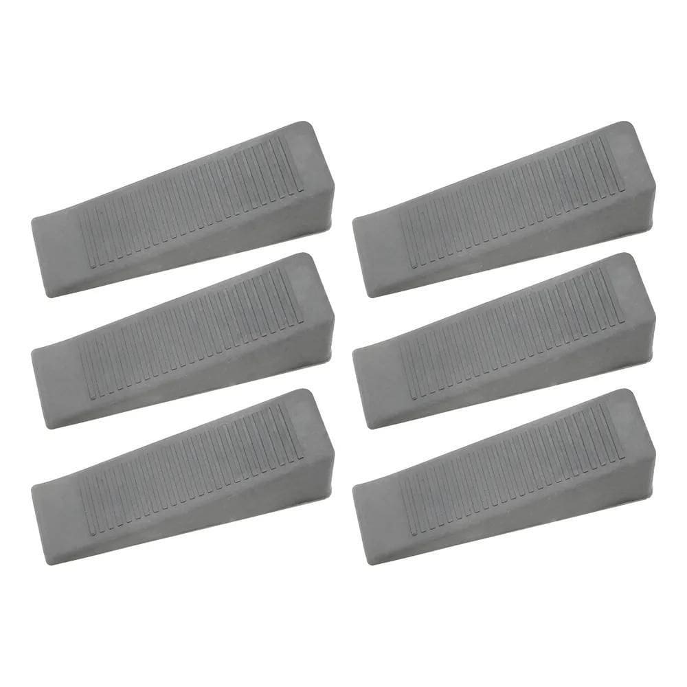 6X Fixador Prendedor Trava Porta Cunha Trava Black Discreto