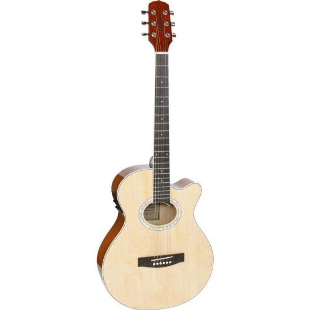 Violão Giannini GSF1D Mini Jumbo Aço Jumbo Natural Glossy
