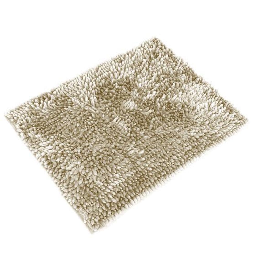 Tapete Macio 45 Cm X 65 Cm Bouclê Paris - Palha