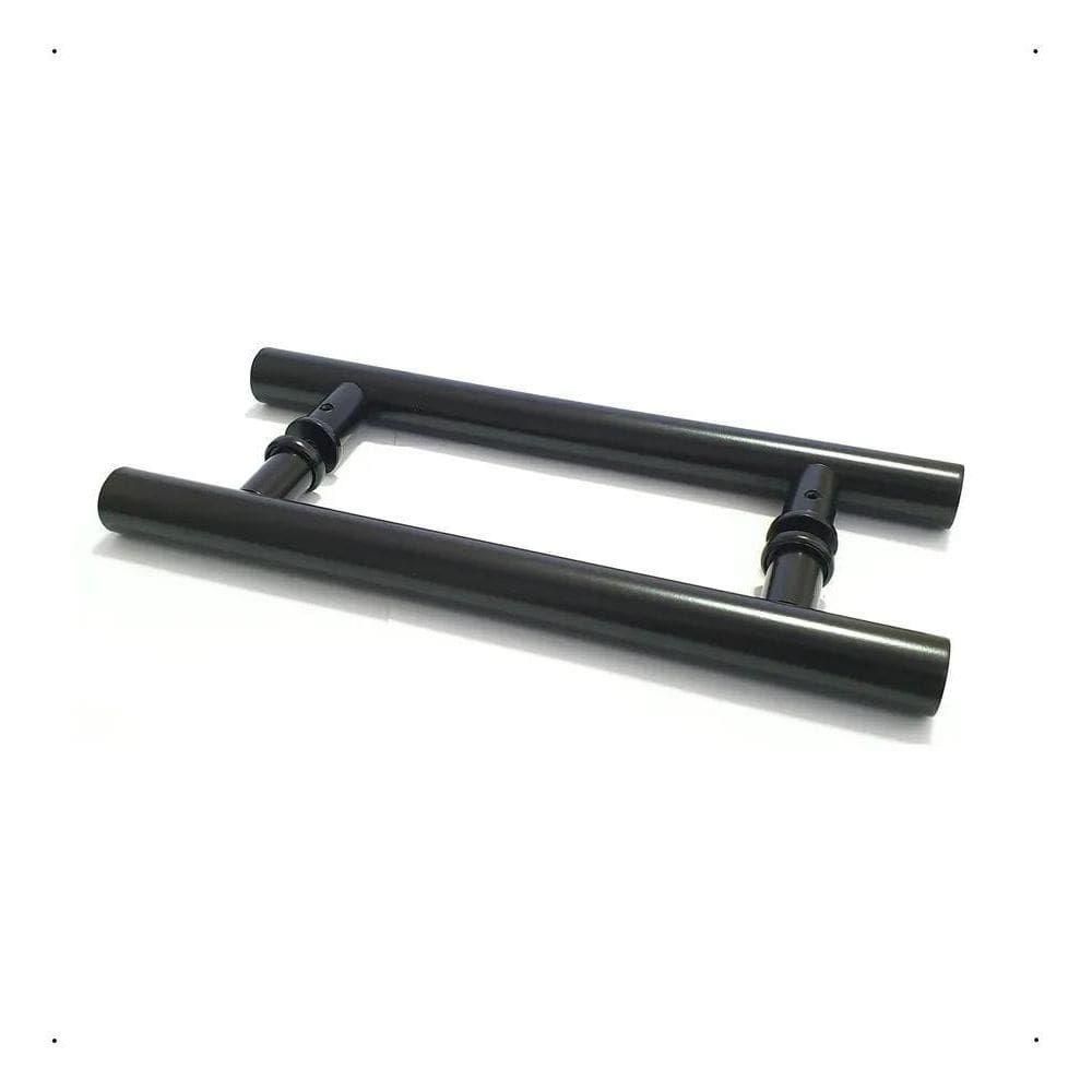 Puxador Para Porta Portão Correr Vidro Madeira 30Cm Alumínio
