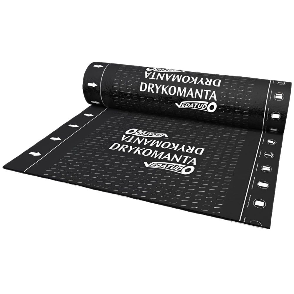 Manta Asfáltica impermeabilizante 25 Kilos Drykomanta Vedatudo PP 2mm - V25PL - DRYKO