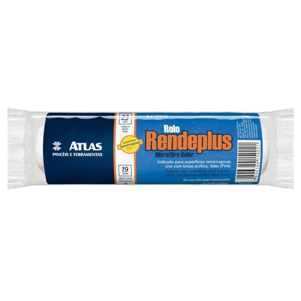 Rolo Rendeplus 23CM Alta Manta 19MM - 327/19 - PINCEIS ATLAS