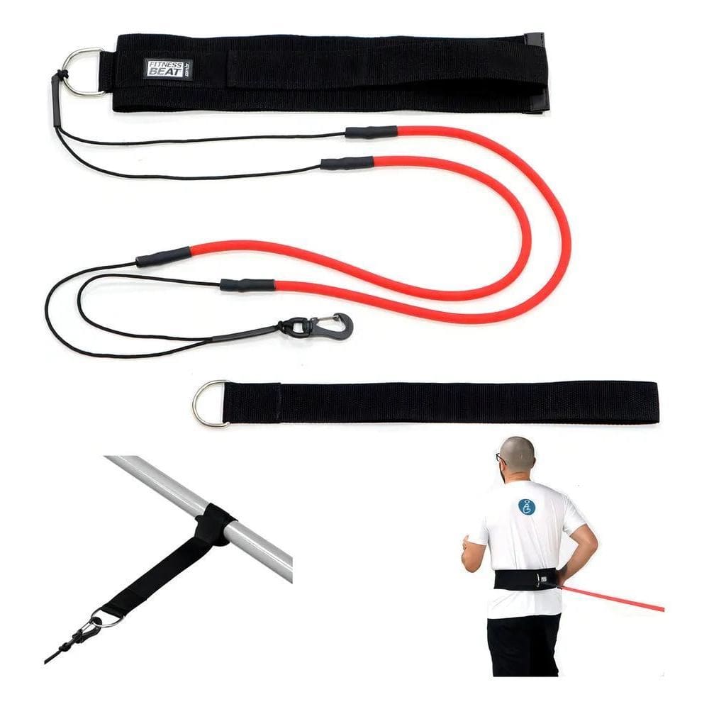 Cinto De Tração Individual 2 Elásticos Forte Futebol Treino