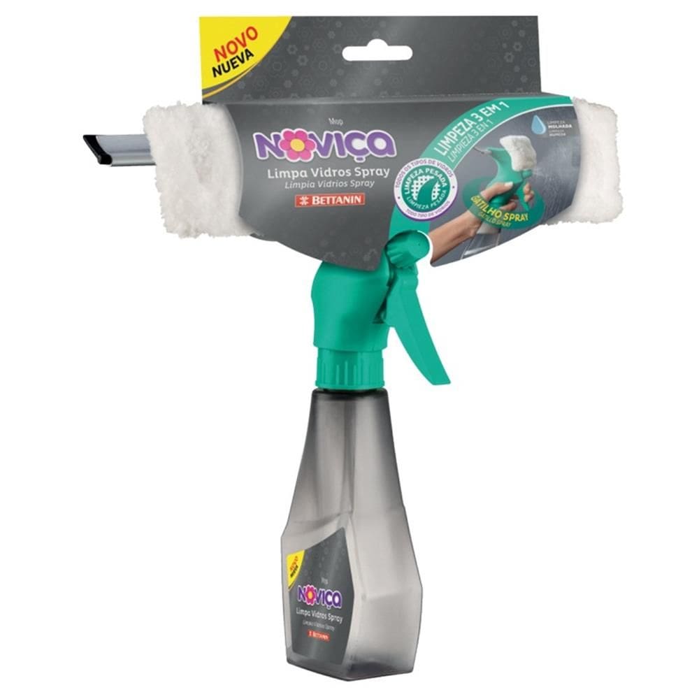 Mop Noviça Limpa Vidros Spray - BT1980 - BETTANIN