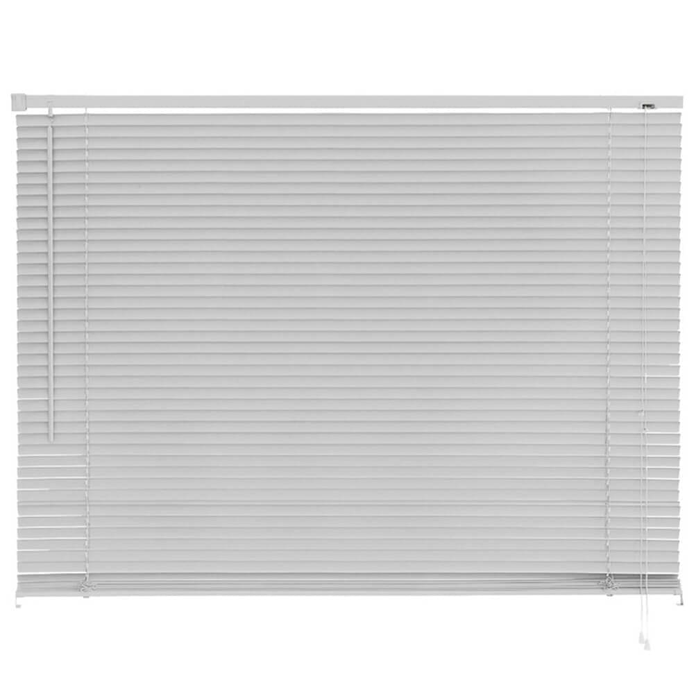 Persiana Horizontal de PVC Cinza 25 mm e 120 x 160 cm - PR2914-5 - PINCEIS ATLAS