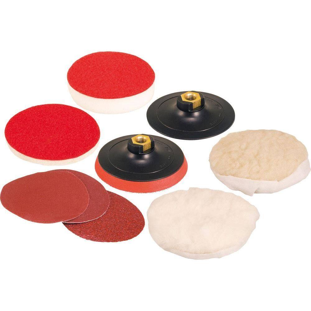 Disco Para Polir 4.1/2 Com 9 Peças - 12.40.412.000 - VONDER