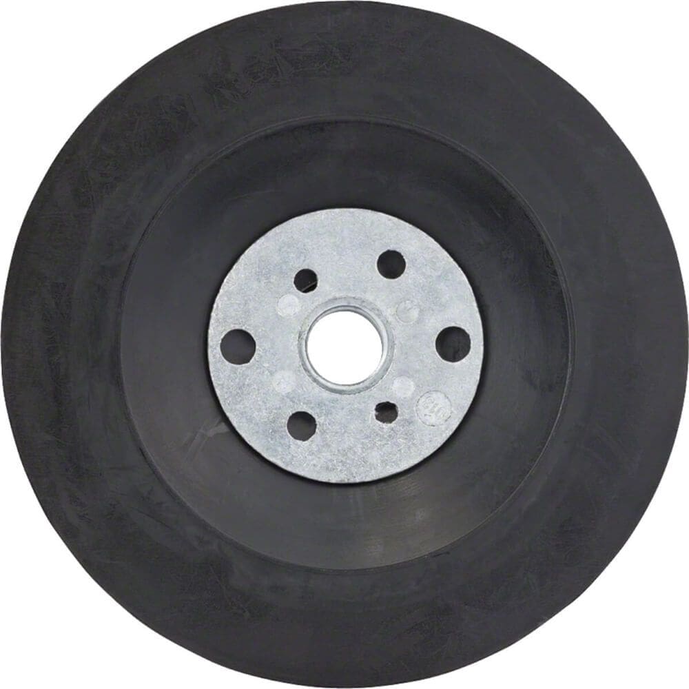 Prato de Borracha para Disco de Fibra 4.1/2”” com Porca - 2608601005 - BOSCH